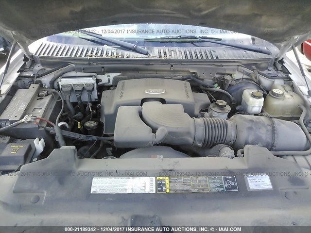 1FMPU16L23LB32329 - 2003 FORD EXPEDITION XLT GRAY photo 10