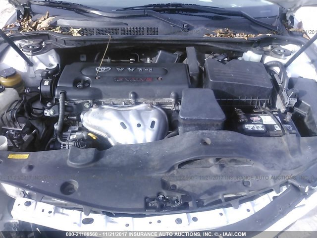 4T1BE46K47U562945 - 2007 TOYOTA CAMRY NEW GENERAT CE/LE/XLE/SE WHITE photo 10