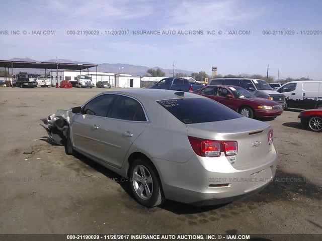 1G11B5SL0FF136324 - 2015 CHEVROLET MALIBU LS ვერცხლისფერი ფოტო 3