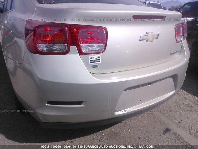 1G11B5SL0FF136324 - 2015 CHEVROLET MALIBU LS ვერცხლისფერი ფოტო 6