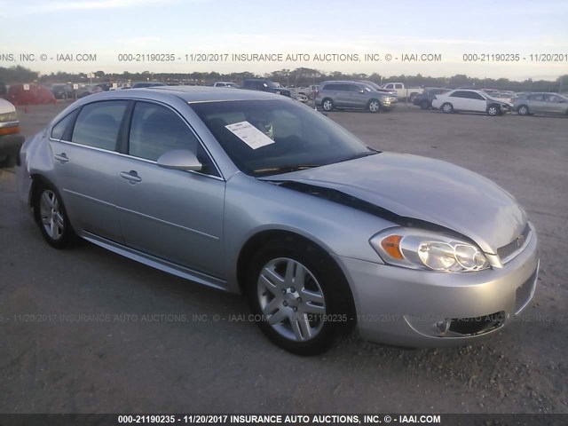 2G1WB5E38E1148938 - 2014 CHEVROLET IMPALA LIMITED LT SILVER photo 1