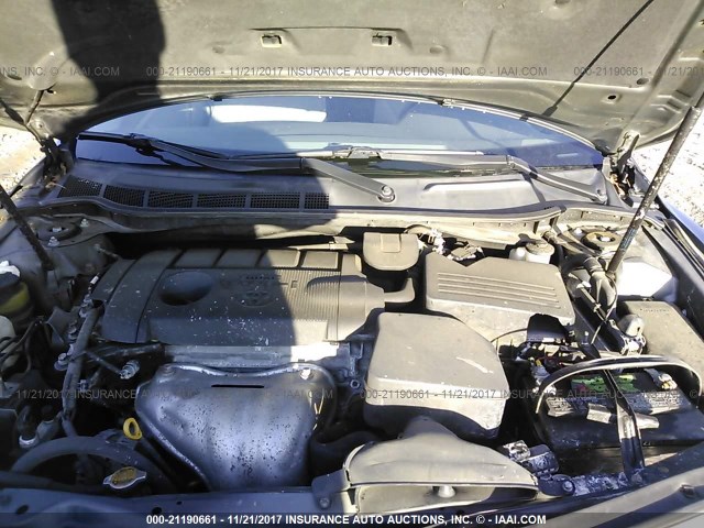 4T1BF3EK9BU702280 - 2011 TOYOTA CAMRY SE/LE/XLE 灰色 照片 10