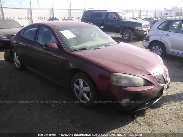 2G2WP522151175620 - 2005 PONTIAC GRAND PRIX RED photo 1