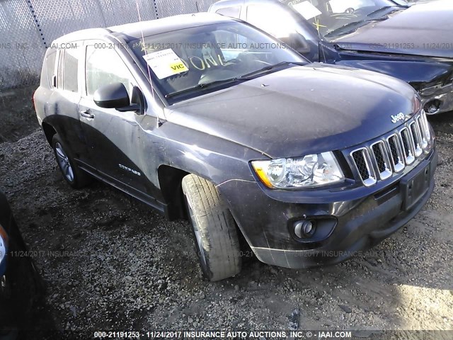 1J4NT1FB6BD194437 - 2011 JEEP COMPASS SPORT BLACK photo 1