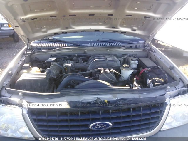 1FMZU72K35ZA62641 - 2005 FORD EXPLORER XLS/XLS SPORT SILVER photo 10