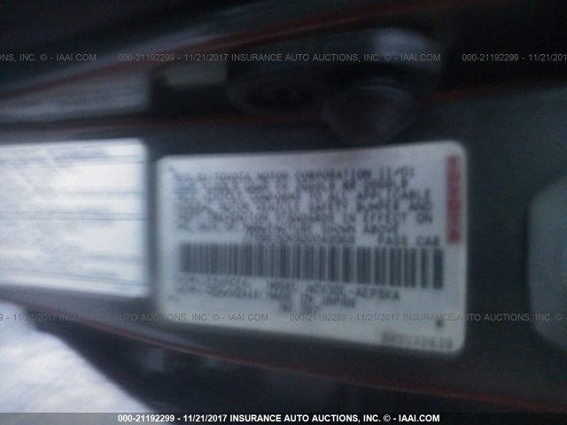 JTDBE32K920049968 - 2002 TOYOTA CAMRY LE/XLE/SE GRAY photo 9