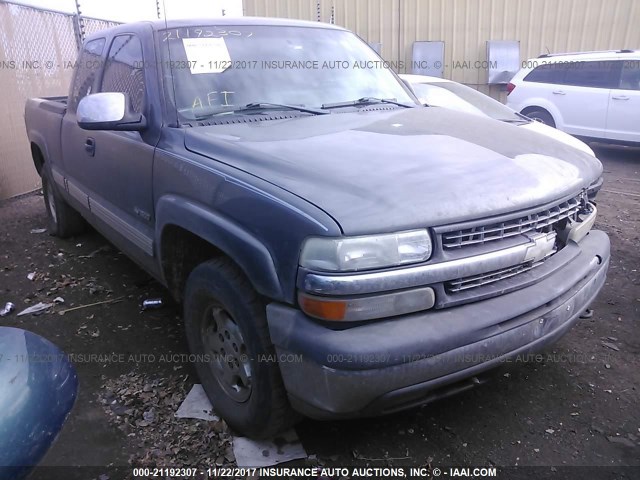 1GCEK19T71E107330 - 2001 CHEVROLET SILVERADO K1500 GRAY photo 1