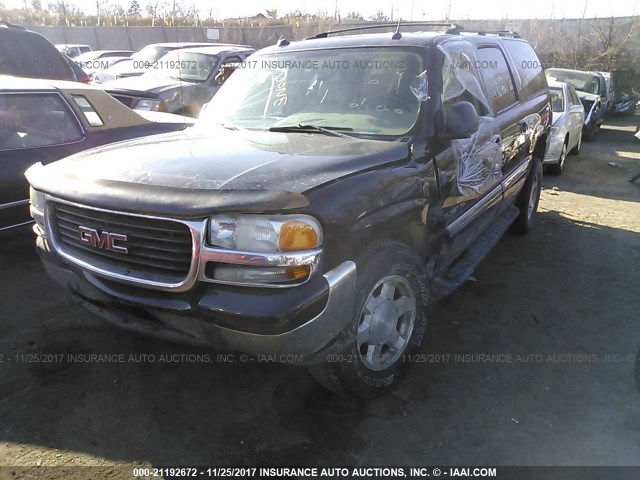 3GKFK16Z74G331213 - 2004 GMC YUKON XL K1500 BLACK photo 2