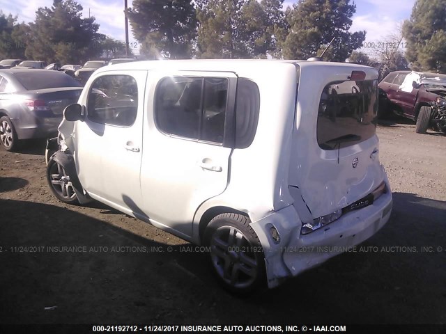 JN8AZ28R29T117359 - 2009 NISSAN CUBE S/SL WHITE photo 3