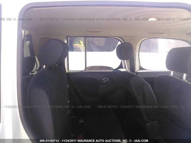 JN8AZ28R29T117359 - 2009 NISSAN CUBE S/SL WHITE photo 8