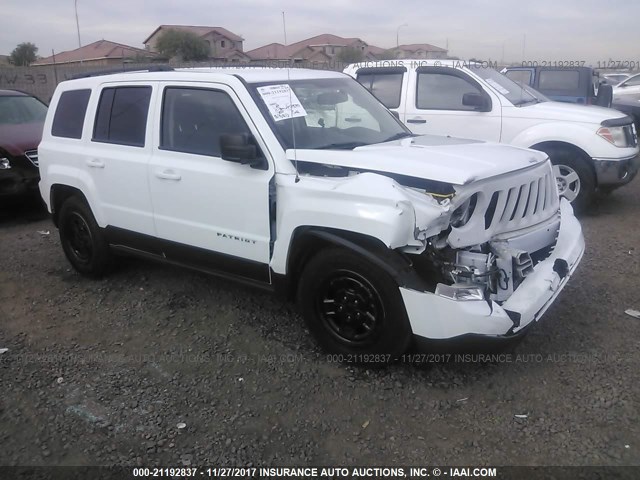 1C4NJPBA0GD525709 - 2016 JEEP PATRIOT SPORT WHITE photo 1