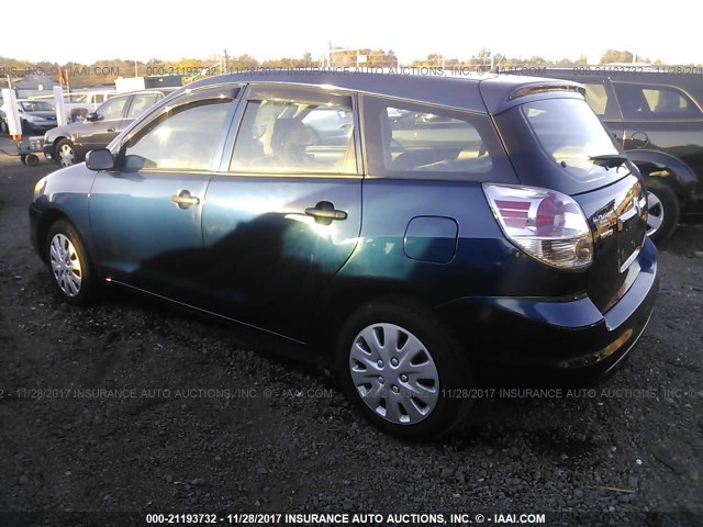 2T1KR32E87C666614 - 2007 TOYOTA COROLLA MATRIX XR Dark Blue photo 3