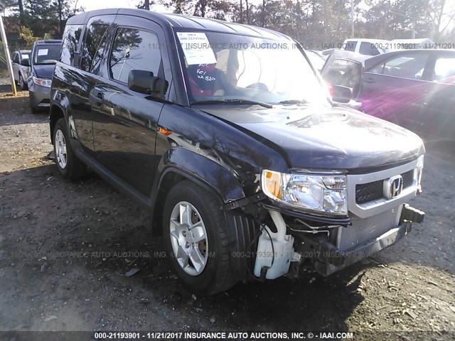 5J6YH1H31AL001880 - 2010 HONDA ELEMENT LX BLACK photo 1