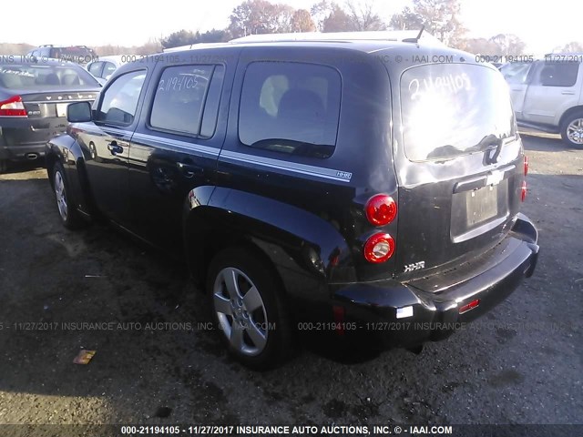 3GNCA13B39S571279 - 2009 CHEVROLET HHR LS BLACK photo 3