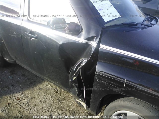 3GNCA13B39S571279 - 2009 CHEVROLET HHR LS BLACK photo 6