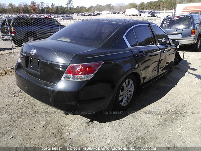 JHMCP26438C034389 - 2008 HONDA ACCORD LXP GRAY photo 4