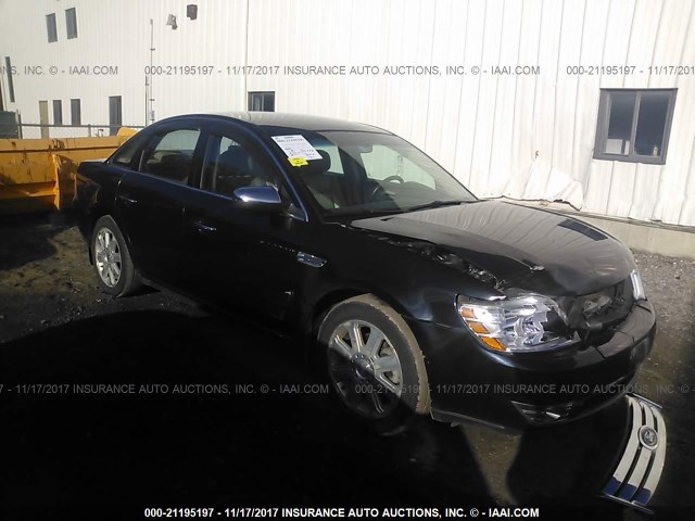 1FAHP25W38G103784 - 2008 FORD TAURUS LIMITED BLACK photo 1