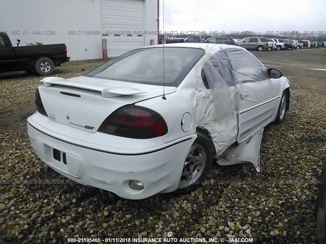 1G2NV12EX5M129499 - 2005 PONTIAC GRAND AM GT1 WHITE photo 4