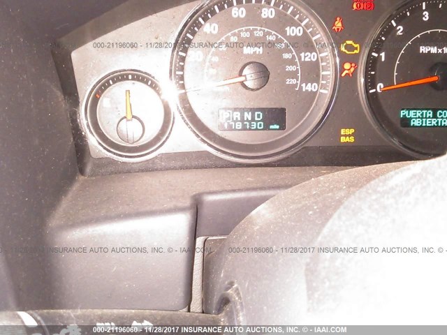 1J8HG48P97C528595 - 2007 JEEP COMMANDER MAROON photo 7