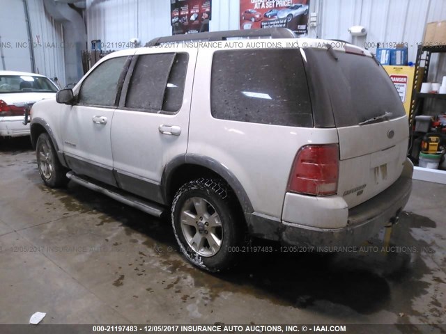 1FMDU73E55UA14963 - 2005 FORD EXPLORER XLT/XLT SPORT/NBX WHITE photo 3
