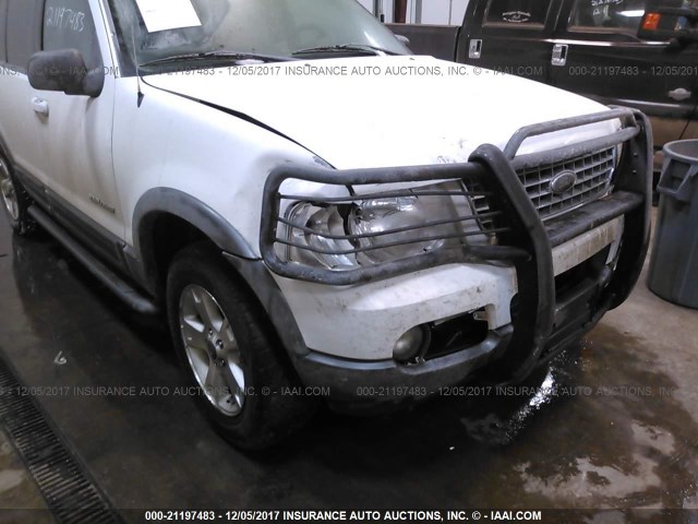 1FMDU73E55UA14963 - 2005 FORD EXPLORER XLT/XLT SPORT/NBX WHITE photo 6