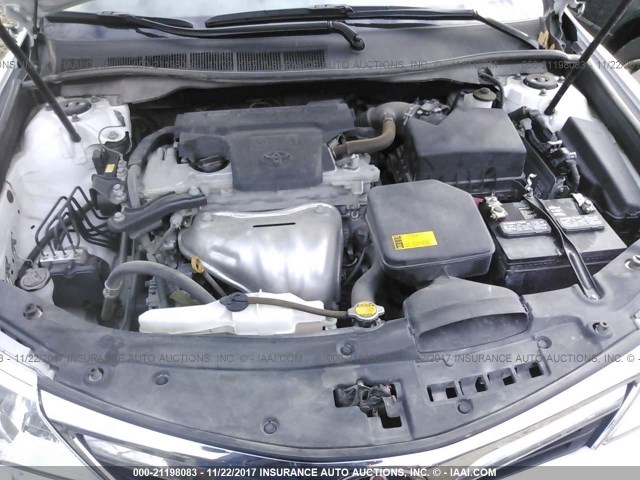 4T1BF1FK1EU305198 - 2014 TOYOTA CAMRY L/SE/LE/XLE 白色 照片 10