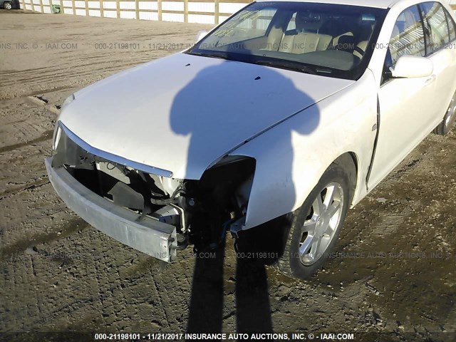 1G6DC67A770186661 - 2007 CADILLAC STS WHITE photo 6