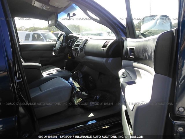 5TEUU42N38Z494971 - 2008 TOYOTA TACOMA ACCESS CAB Көк фото 5