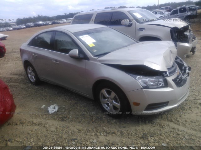 1G1PF5S99B7223274 - 2011 CHEVROLET CRUZE LT GOLD photo 1