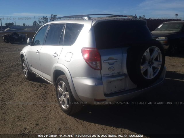 JTMZK32V365002512 - 2006 TOYOTA RAV4 SPORT GRAY photo 3