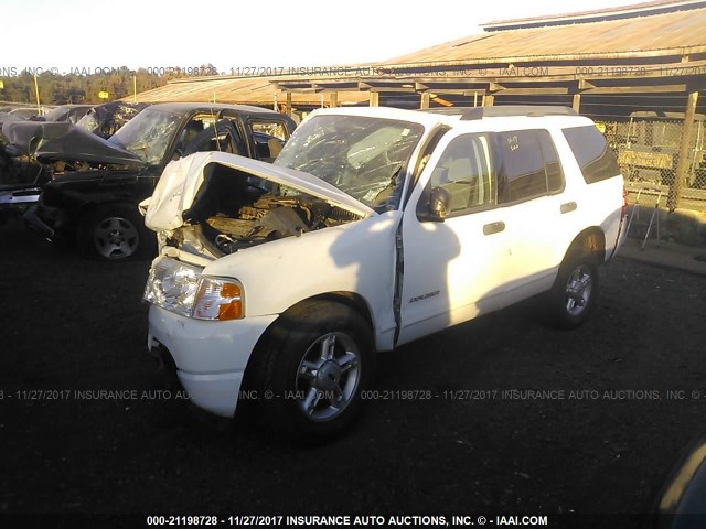 1FMZU63K95UB08351 - 2005 FORD EXPLORER XLT/XLT SPORT/NBX WHITE photo 2