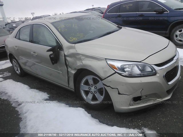 1G11B5SL1EF106232 - 2014 CHEVROLET MALIBU LS 金色 照片 1