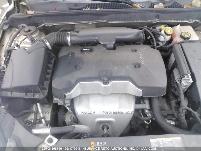 1G11B5SL1EF106232 - 2014 CHEVROLET MALIBU LS 金色 照片 10