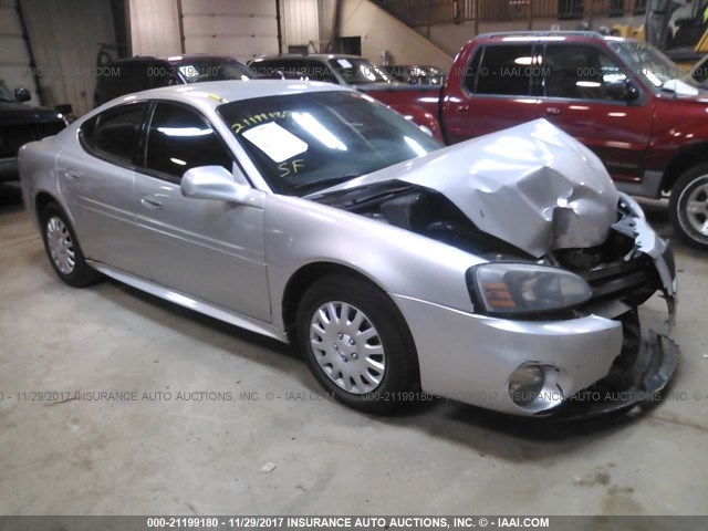 2G2WP522841371150 - 2004 PONTIAC GRAND PRIX GT SILVER photo 1