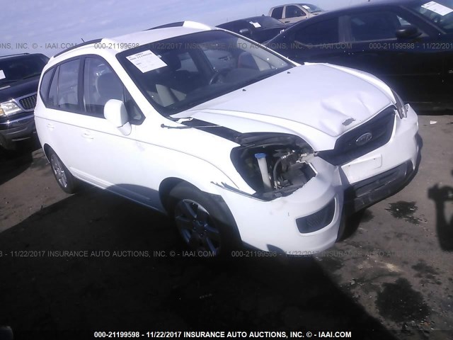 KNAFG526577112277 - 2007 KIA RONDO LX/EX WHITE photo 1