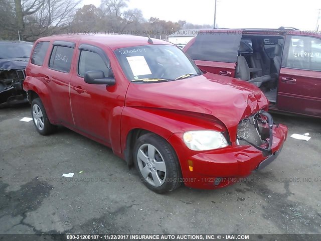 3GNBAAFWXBS537579 - 2011 CHEVROLET HHR LS წითელი ფოტო 1