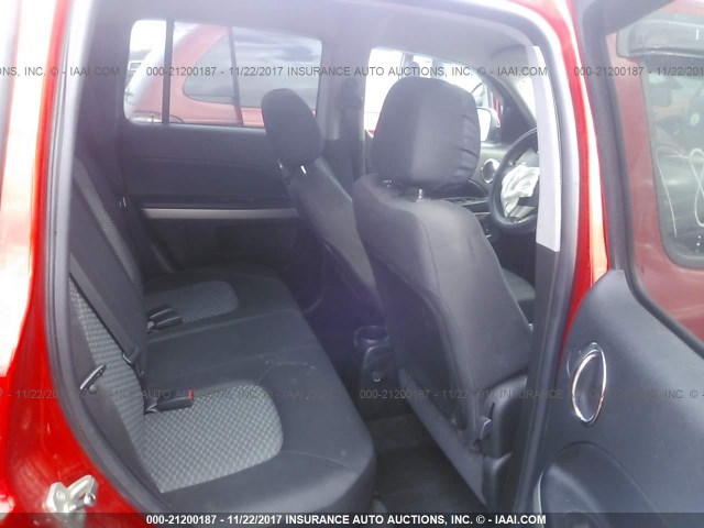 3GNBAAFWXBS537579 - 2011 CHEVROLET HHR LS წითელი ფოტო 8