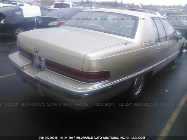1G4BT52P7RR414372 - 1994 BUICK ROADMASTER LIMITED Champagne photo 4