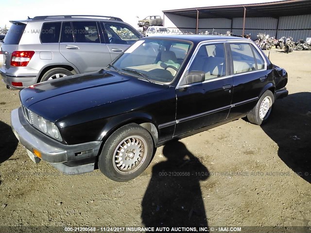 WBAAE6406H8820192 - 1987 BMW 325 E AUTOMATIC/AUTOMATIC BLACK photo 2