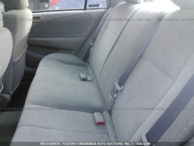 1Y1SK5281YZ418993 - 2000 CHEVROLET GEO PRIZM LSI 红色 照片 8