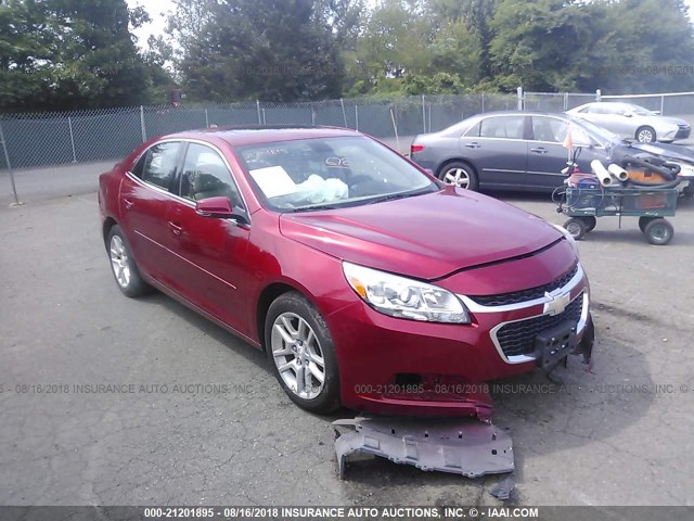 1G11C5SL8EF228311 - 2014 CHEVROLET MALIBU 1LT RED photo 1
