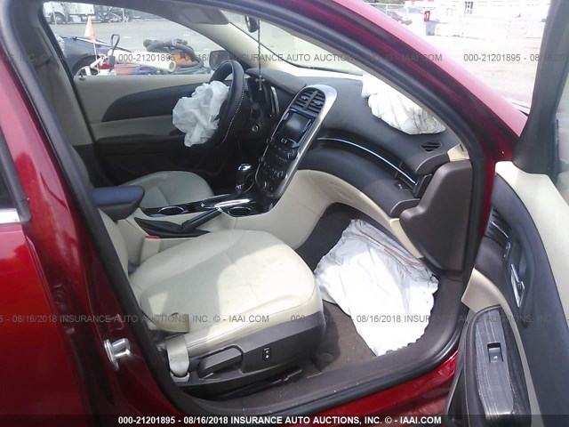 1G11C5SL8EF228311 - 2014 CHEVROLET MALIBU 1LT RED photo 5