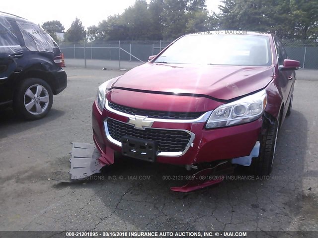 1G11C5SL8EF228311 - 2014 CHEVROLET MALIBU 1LT RED photo 6