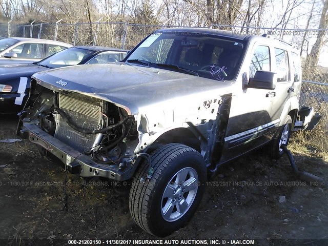 1C4PJMAK1CW147433 - 2012 JEEP LIBERTY SPORT 灰色 照片 2