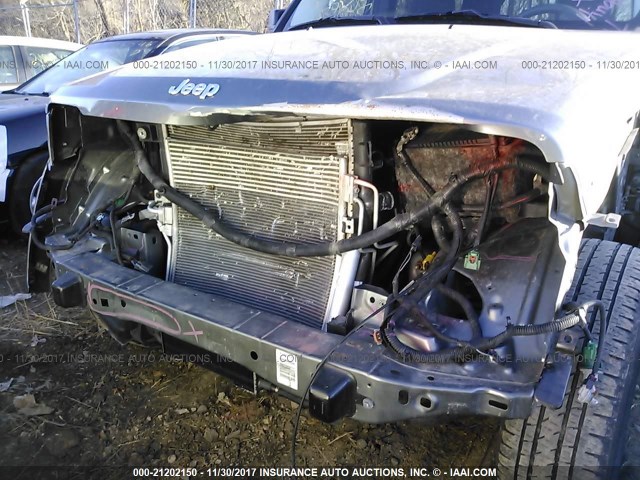 1C4PJMAK1CW147433 - 2012 JEEP LIBERTY SPORT 灰色 照片 6