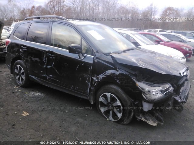 JF2SJAJC8HH505478 - 2017 SUBARU FORESTER 2.5I LIMITED BLACK photo 1