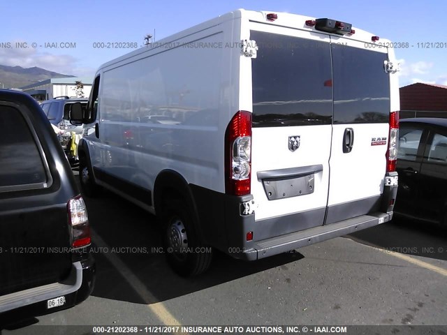 3C6TRVAG4FE513903 - 2015 RAM PROMASTER 1500 1500 STANDARD WHITE photo 3