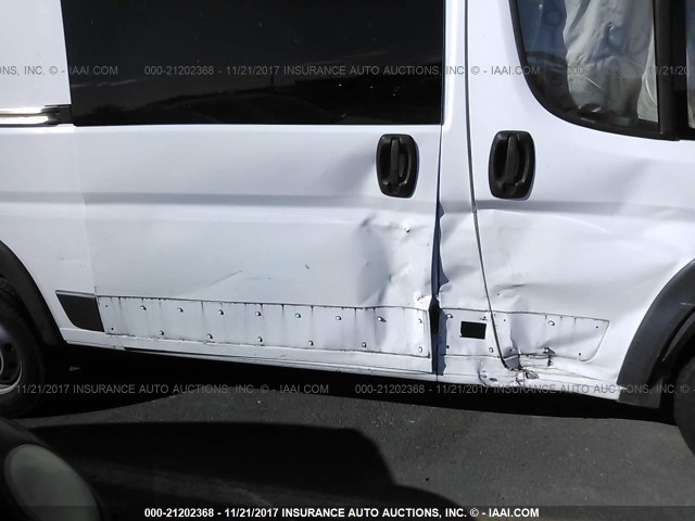 3C6TRVAG4FE513903 - 2015 RAM PROMASTER 1500 1500 STANDARD WHITE photo 6