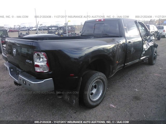 3C63RRHL4EG268422 - 2014 RAM 3500 BLACK photo 4