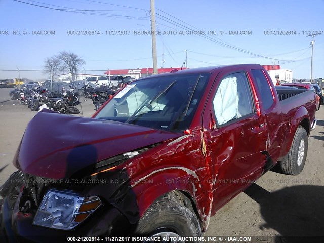 1N6AD0CU5GN784581 - 2016 NISSAN FRONTIER SV/PRO-4X RED photo 2